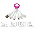 Smartphone USB 4 in 1 Charging Cable